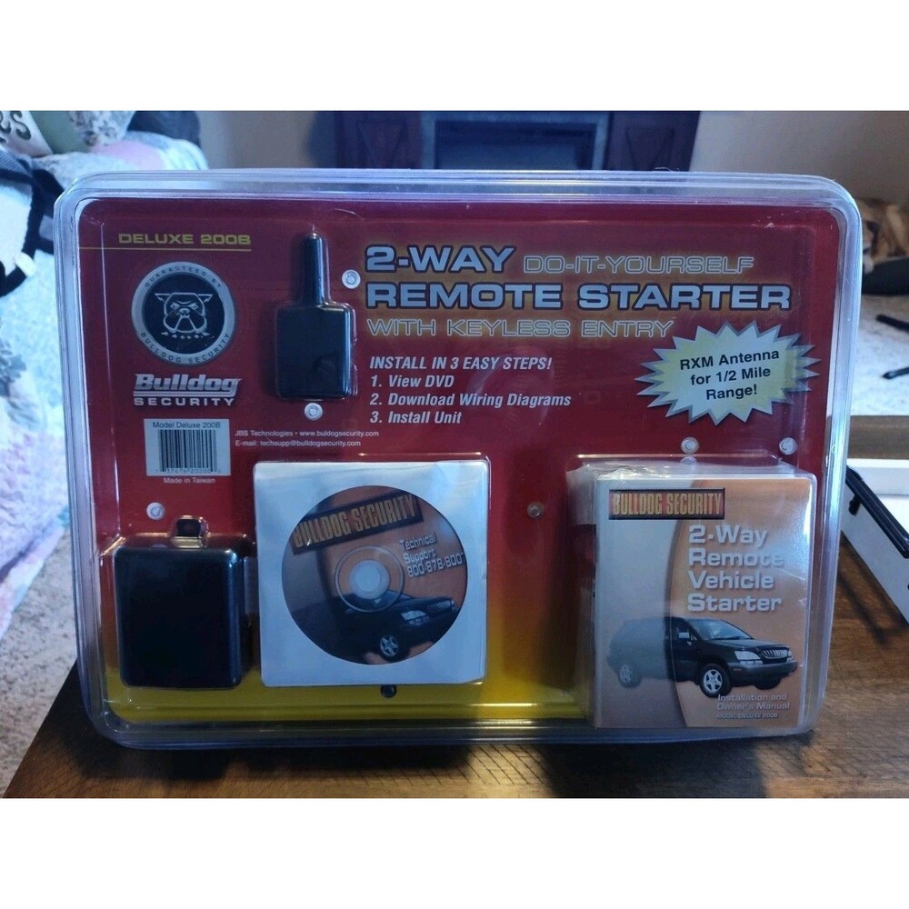 Bulldog Security 2-Way Remote Starter Deluxe 200B. NIB